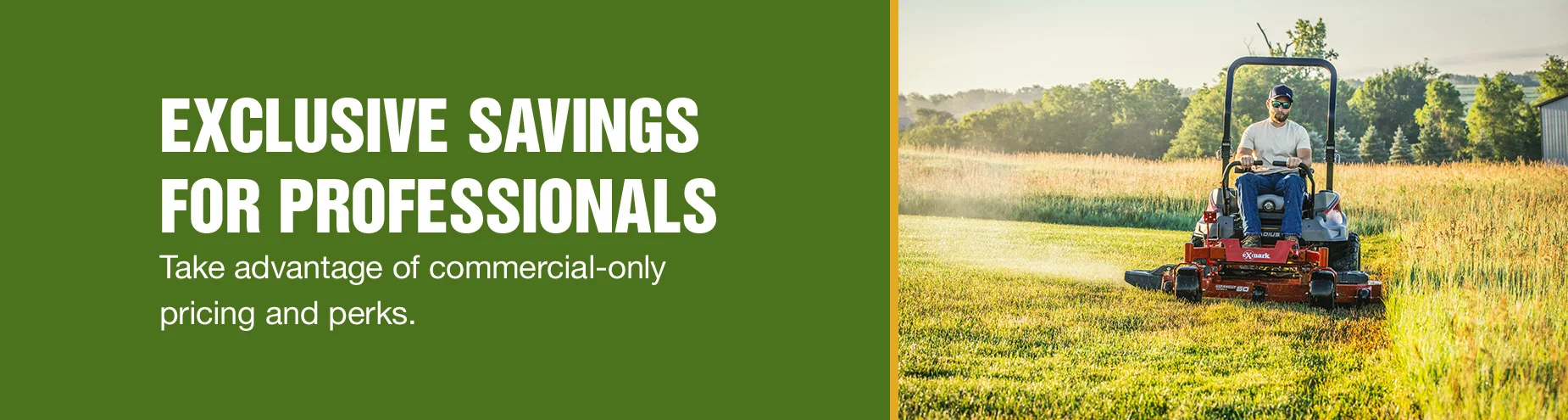 Banner Commercial Discount Program