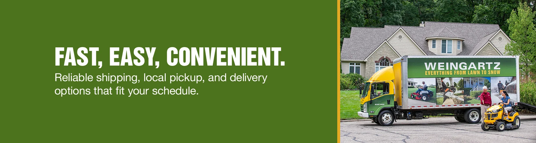 Banner Shipping Pickup And Delivery