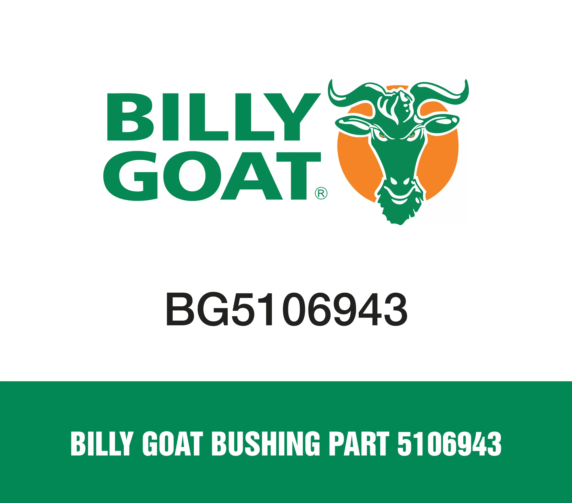 Billy Goat Bushing Part 5106943