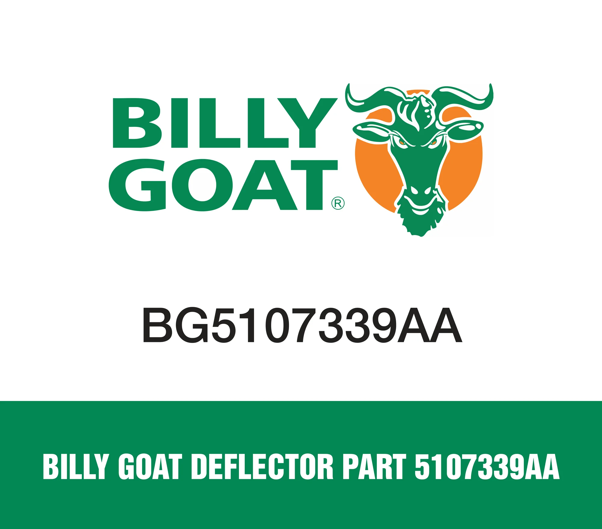 Billy Goat Deflector Part 5107339AA