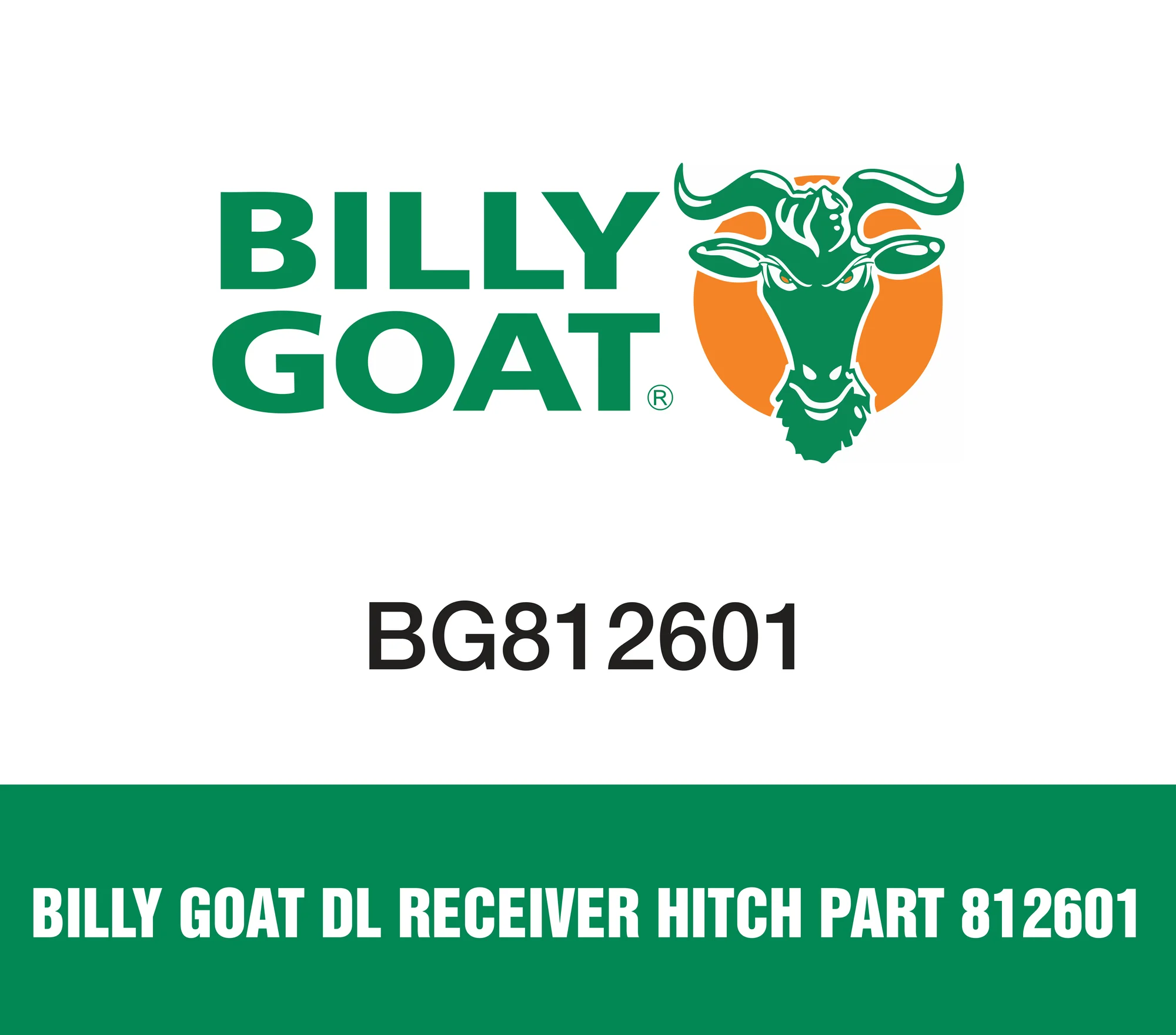 Billy Goat Dl Receiver Hitch Part 812601