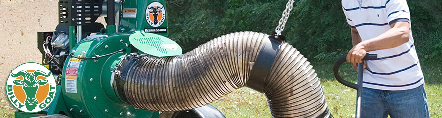 Billy Goat Generic Banner Debris Loader