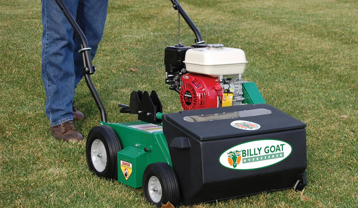 Billy Goat Os Series Speciality Equipment Adjustable Seed Rate feature image