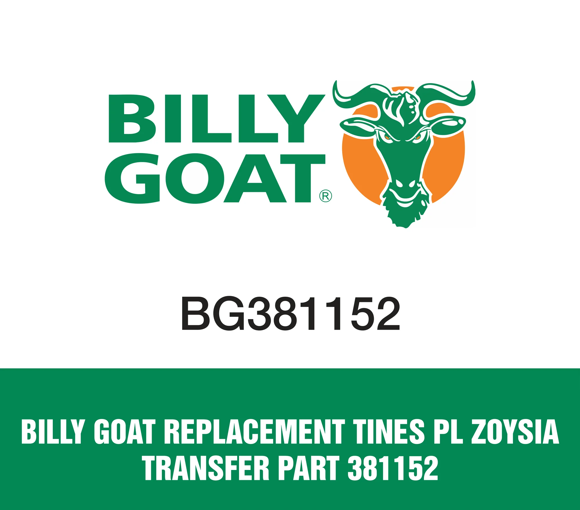 Billy Goat Replacement Tines Pl Zoysia Transfer Part 381152
