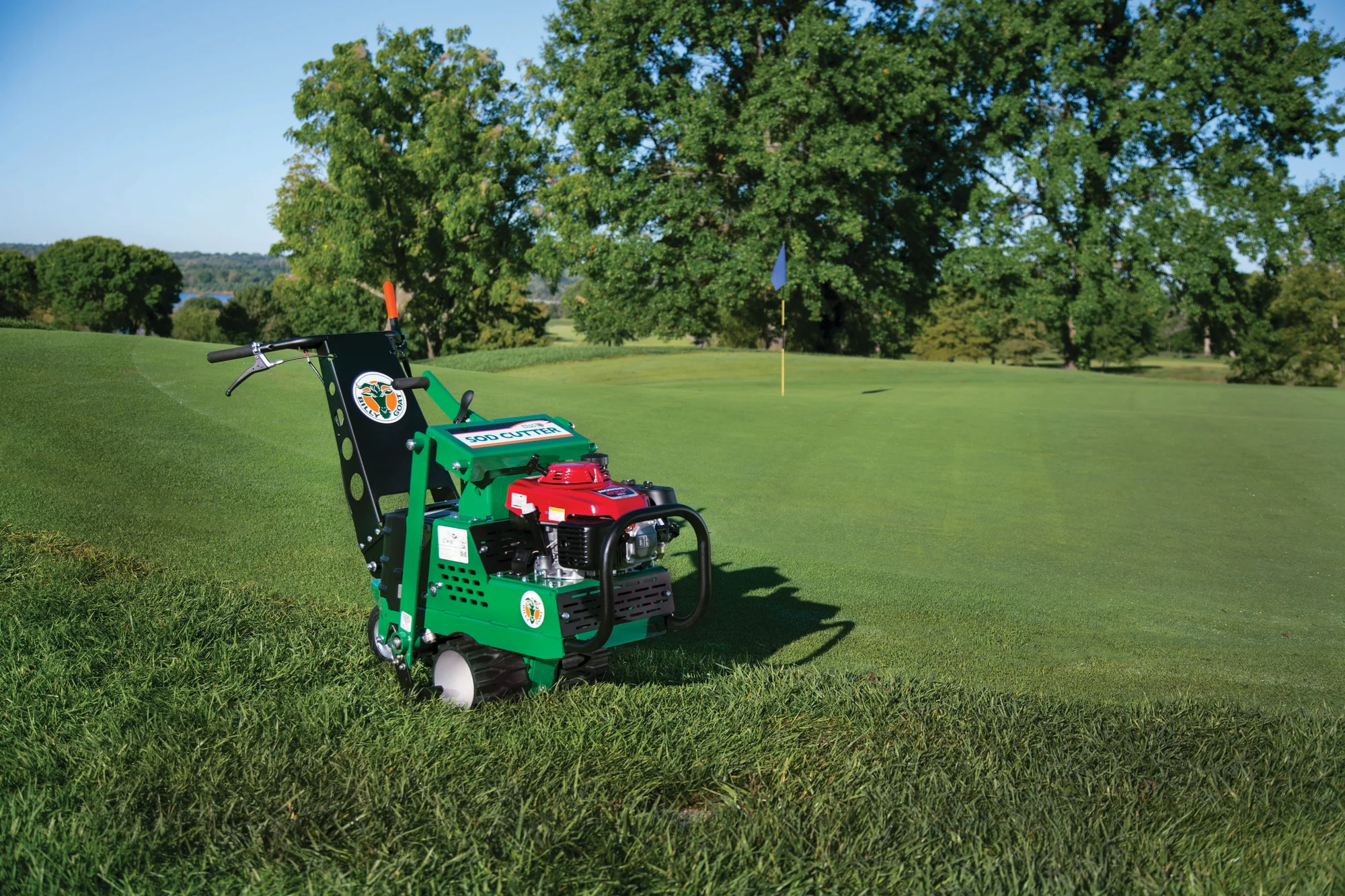 Billy Goat Sc Series Hydro Drive Sod Cutter Sc181H Equipment On Golf Course product image