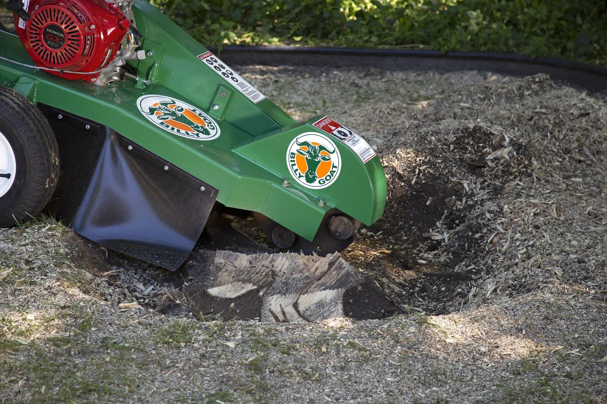 Billy Goat Sg Series Stump Grinder Sg1301H Grinder Closeup product image