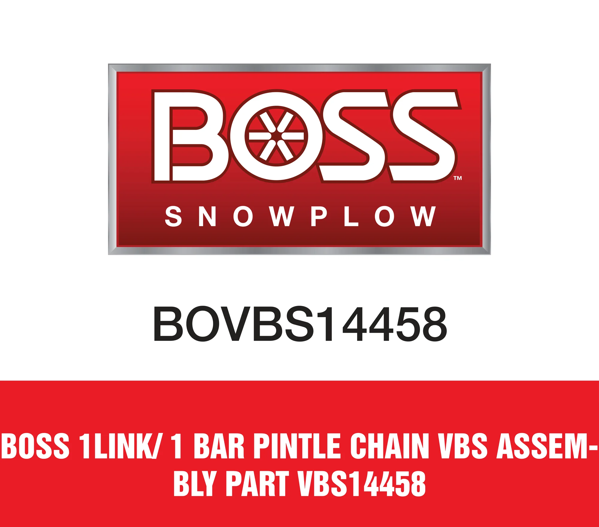 Boss 1Link/ 1 Bar Pintle Chain Vbs Assembly Part VBS14458