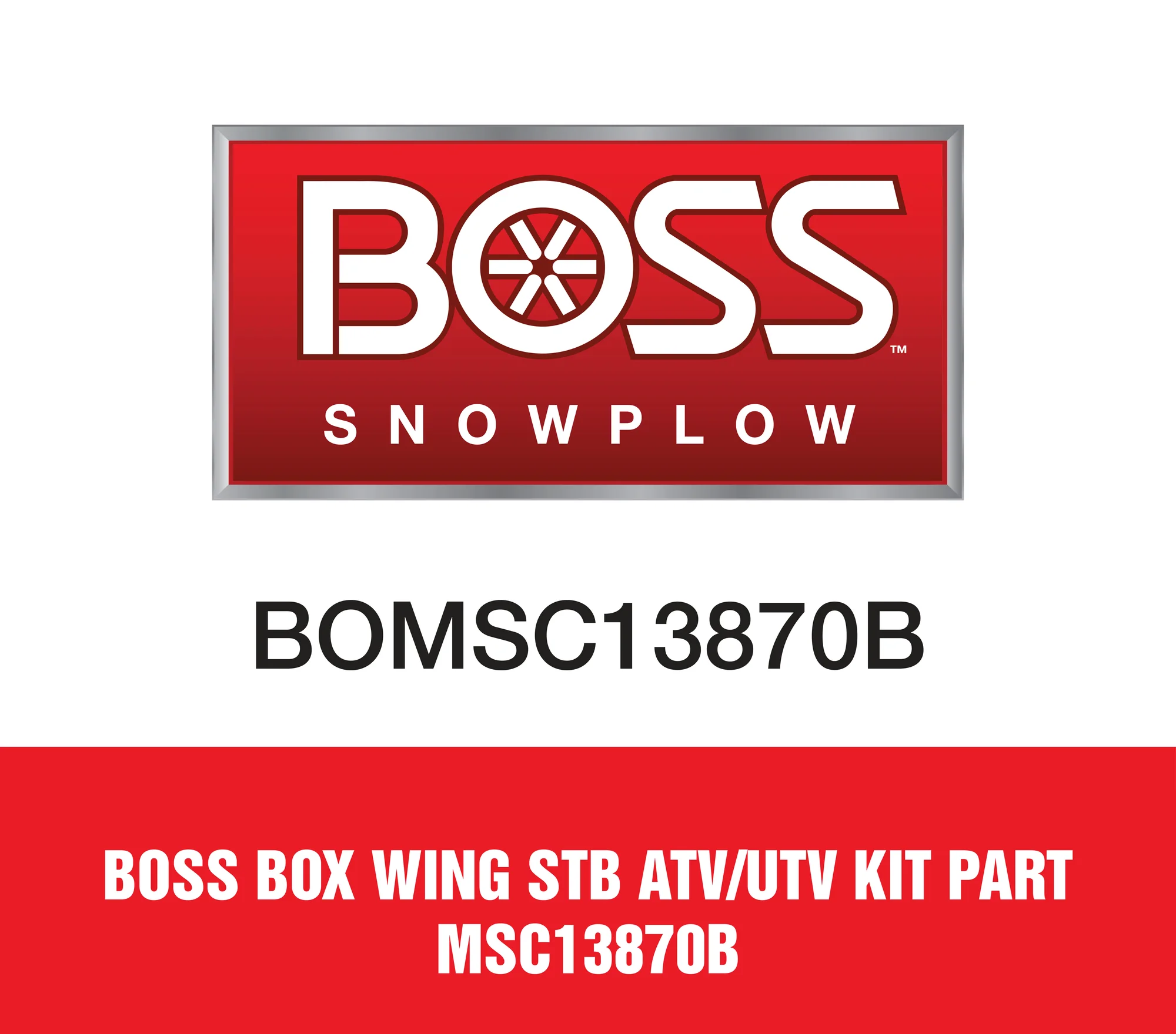 Boss Wing Extension Kit MSC13870B