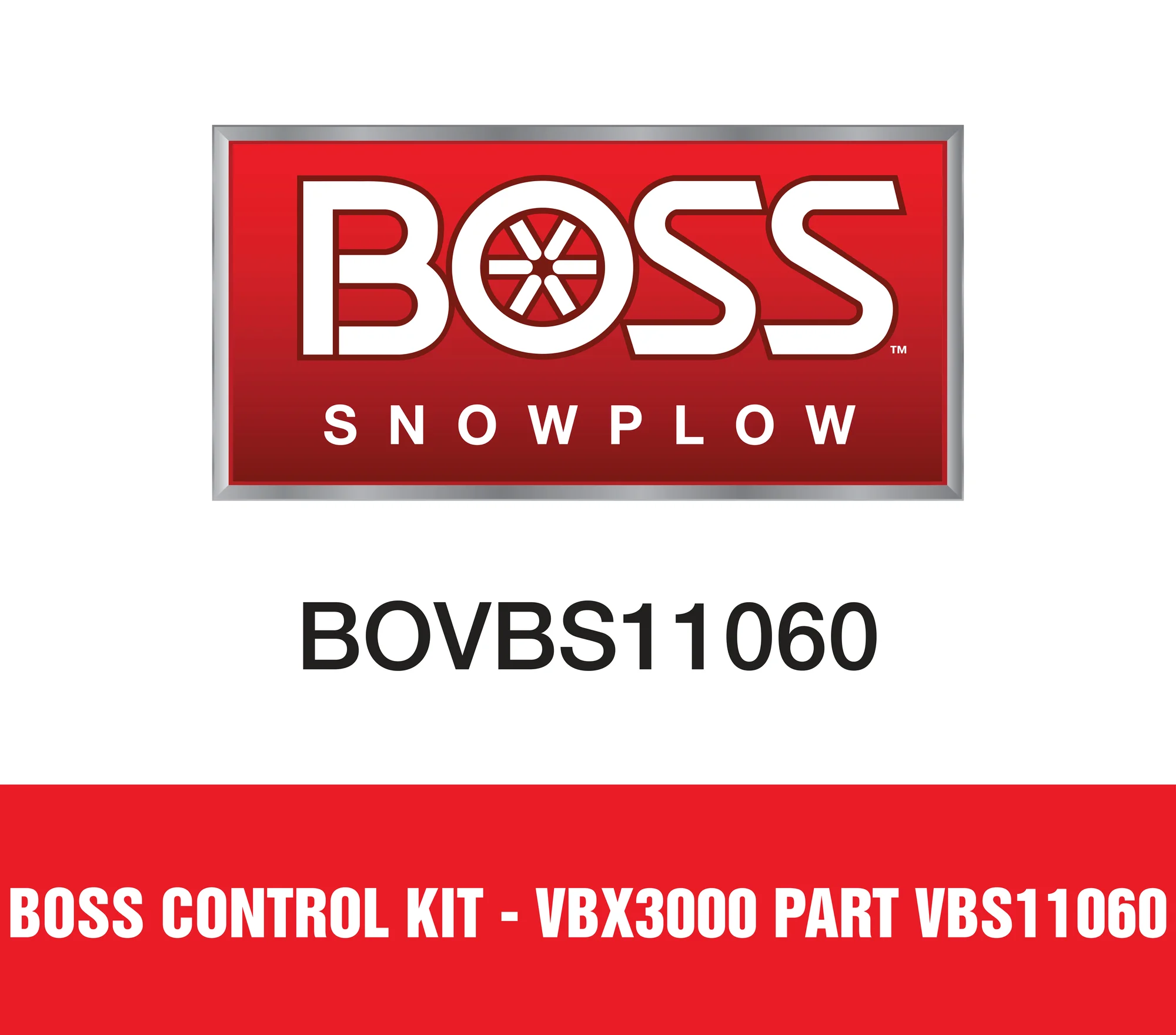 Boss Control Kit - VBX3000 Part VBS11060