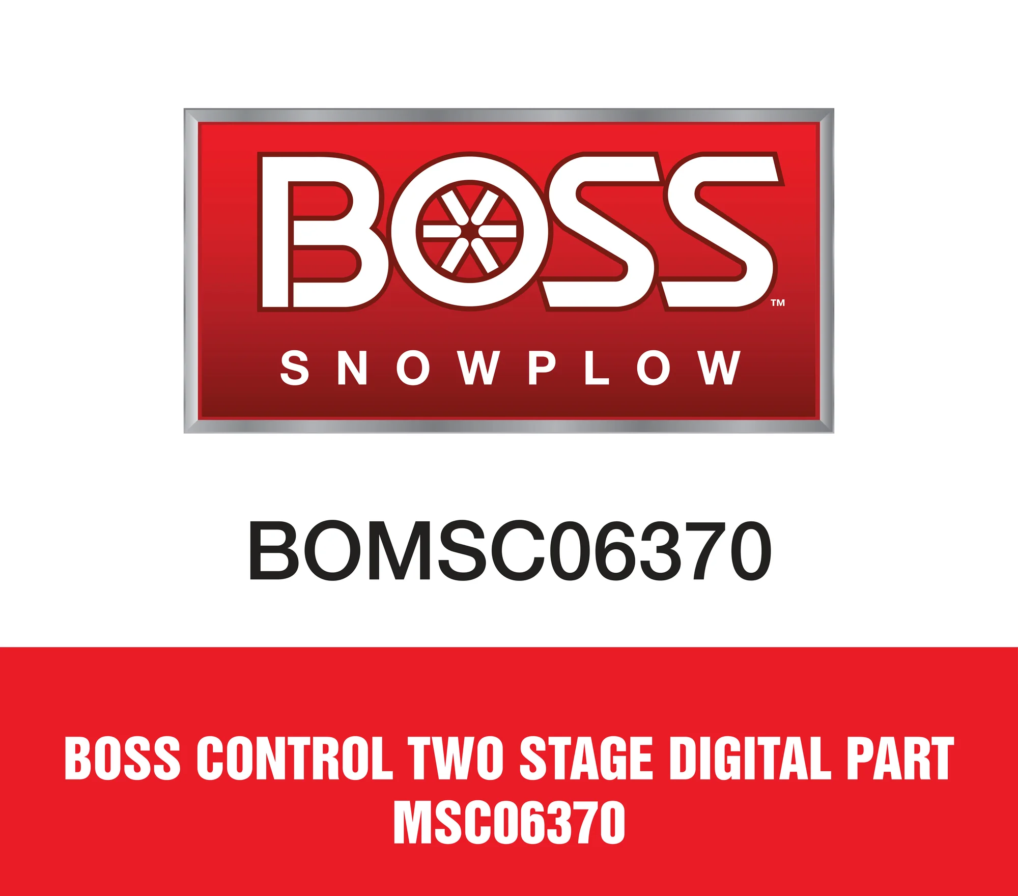 Boss Control Two Stage Digital Part MSC06370