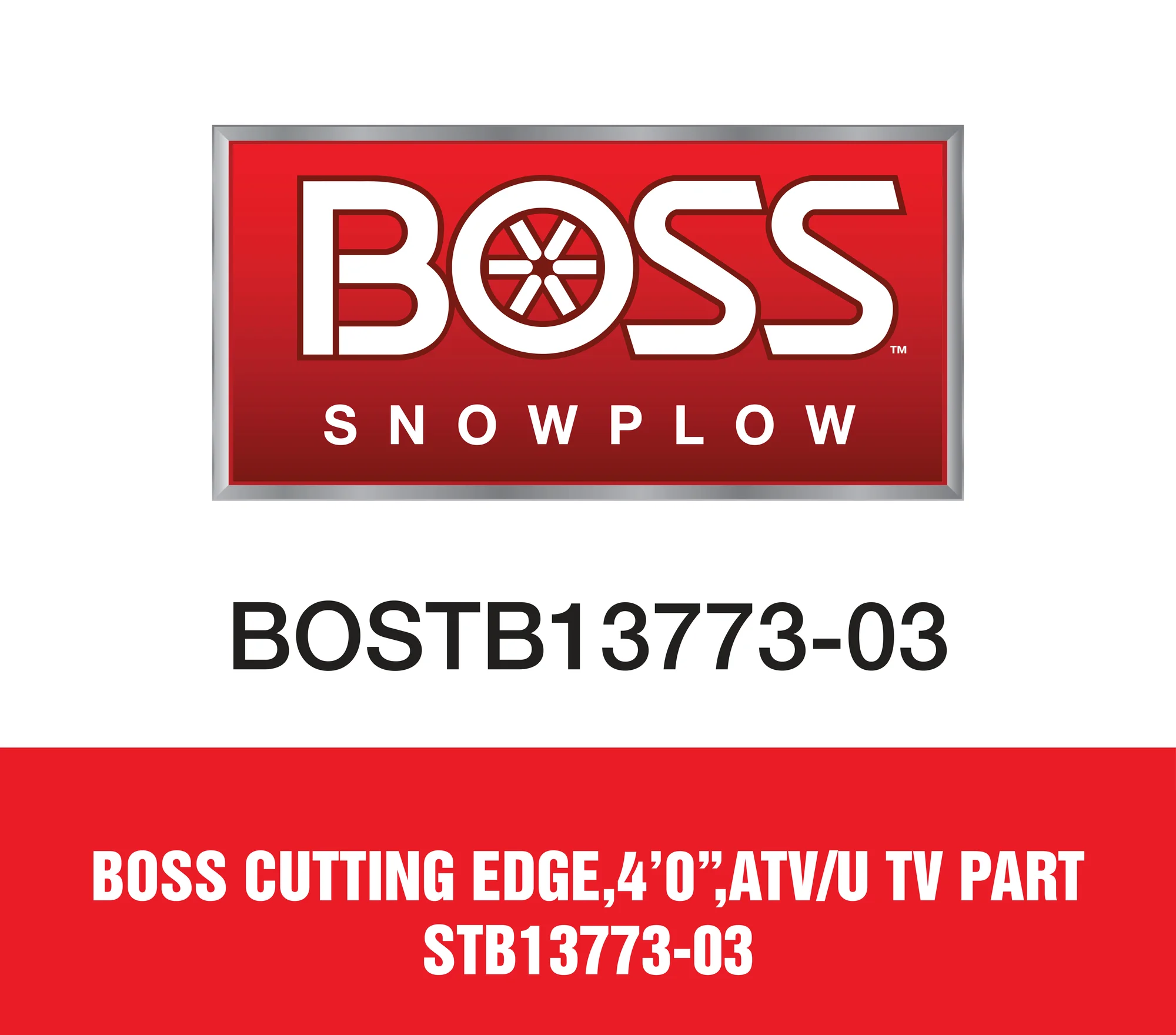 Boss Cutting Edge 4'0'' Atv/Utv Part STB13773