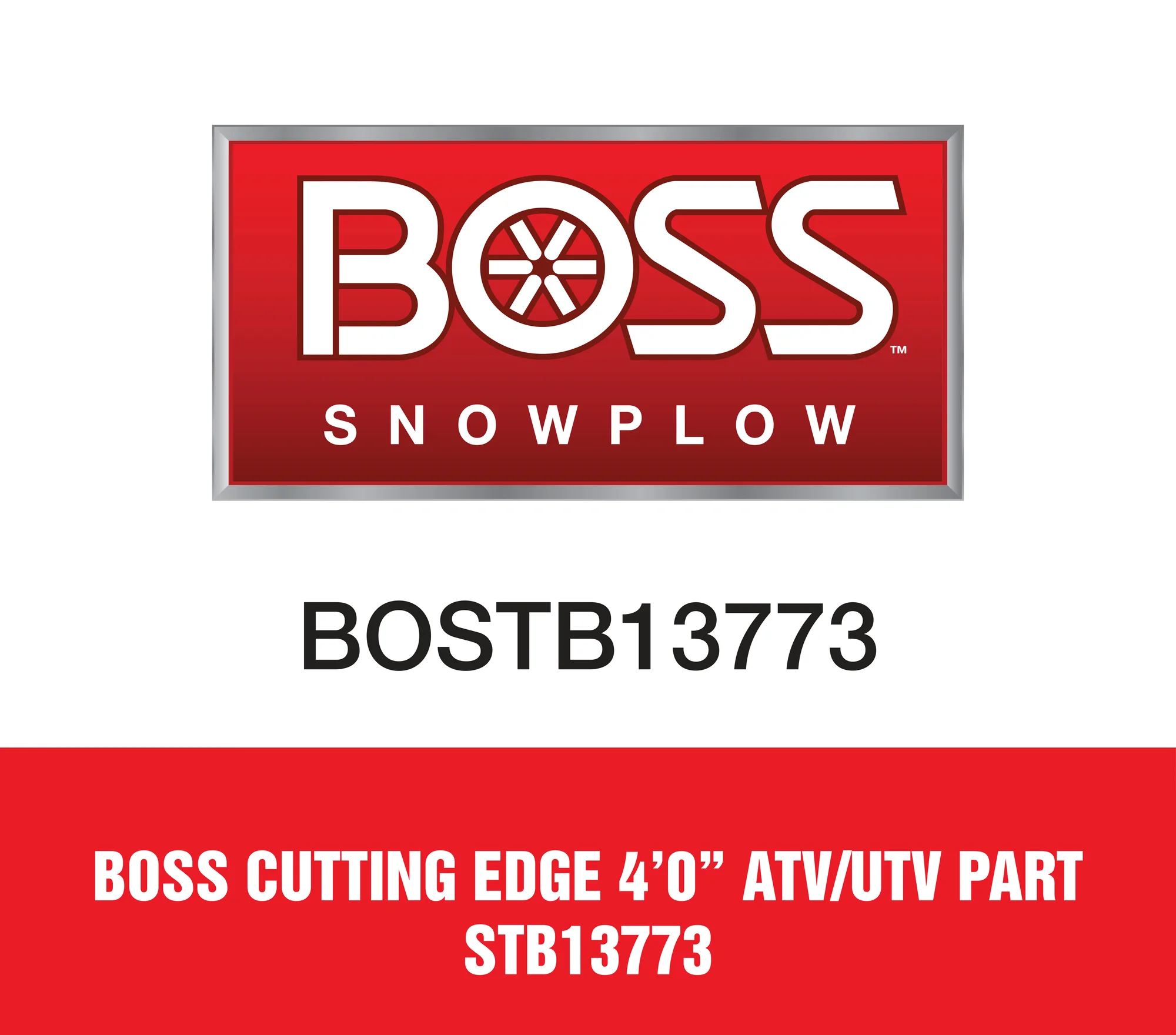 Boss Cutting Edge 4'0'' Atv/Utv Part STB13773
