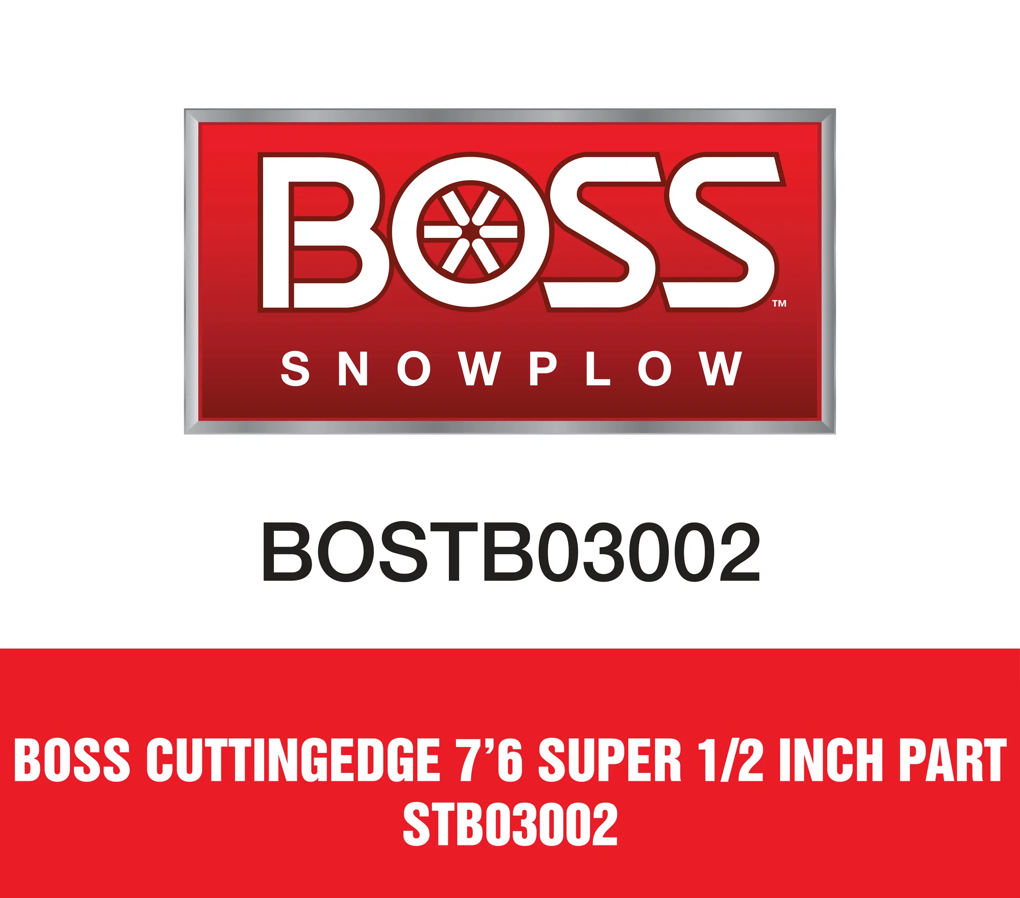 Boss Cuttingedge 7 6 Super 1 2 Inch Part Stb03002