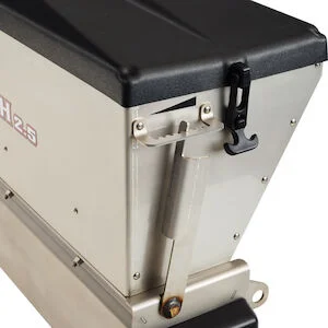BOSS Dps Series Spreaders Solid Poly Hopper Cover With Draw Latch feature image