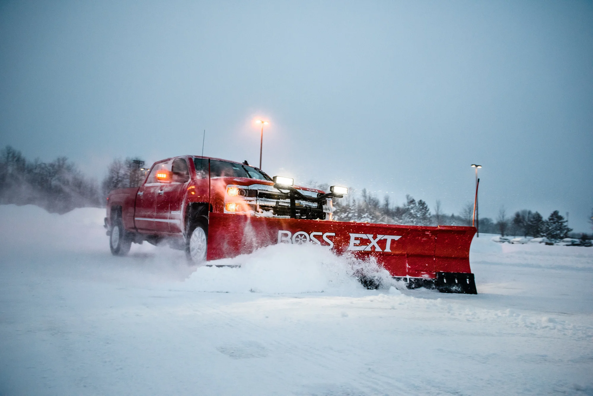 Boss EXT Straight Blade Plow 8 ft - 10 ft STB19200