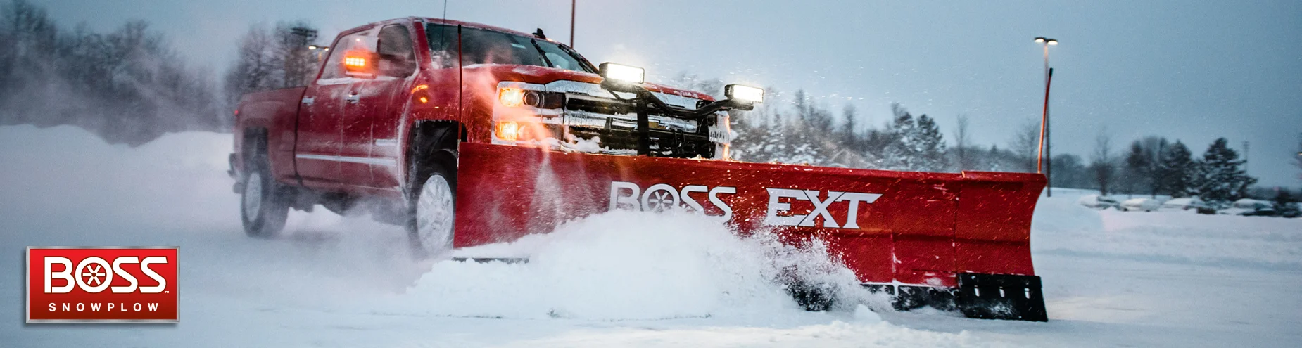 Boss Generic Banner Straight Blade Snow Plows