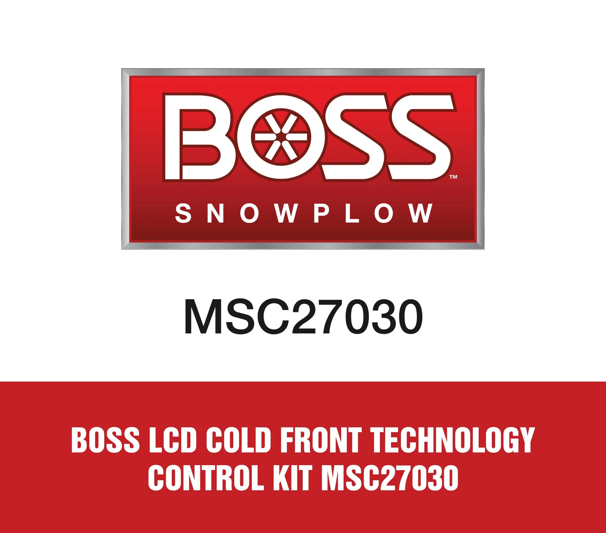 Boss LCD Cold Front Technology Control Kit MSC27030