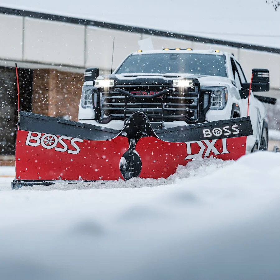 BOSS Snowplows DXT Series Patented Dual Trip Design feature image