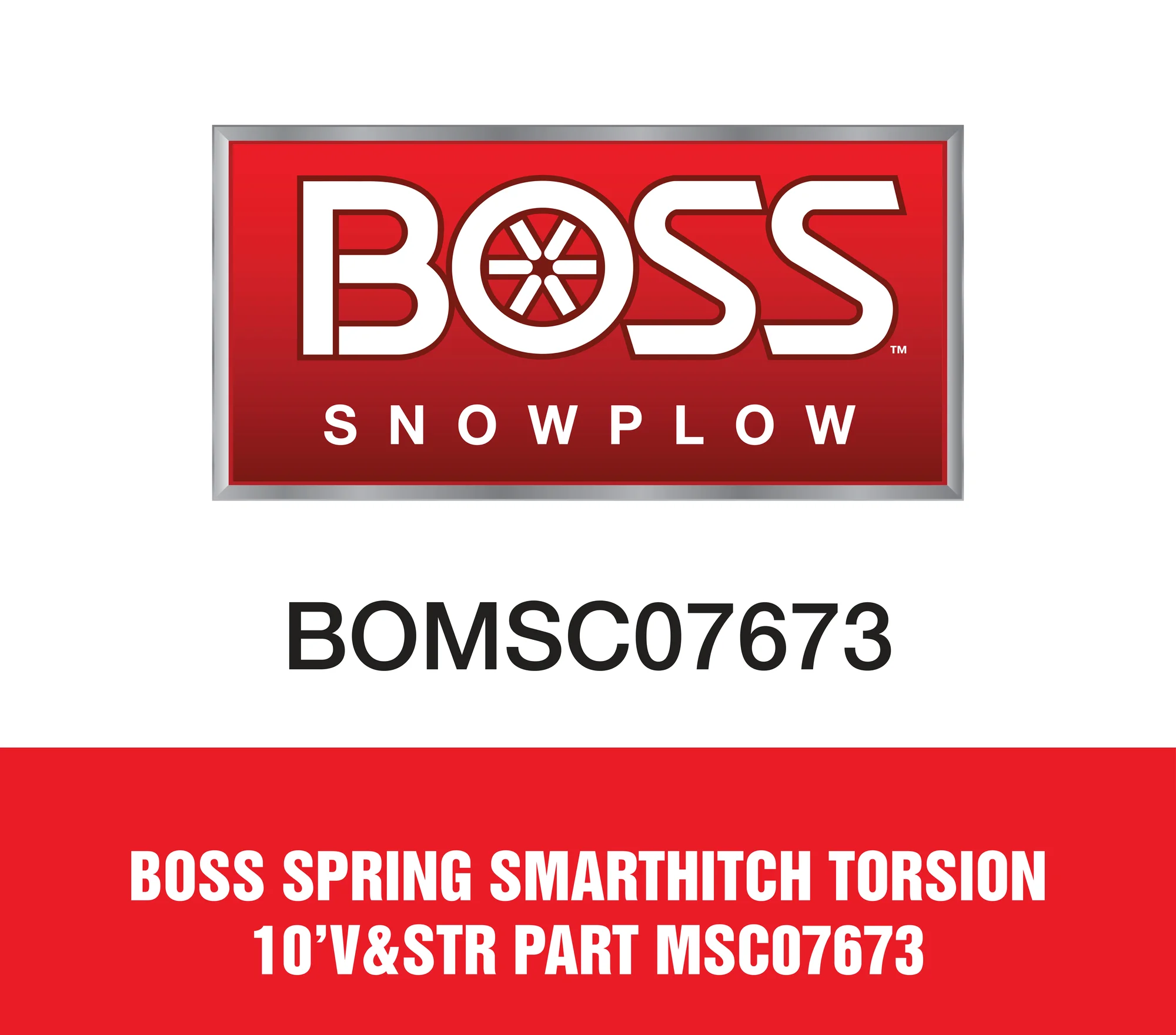 Boss Spring Smarthitch Torsion 10'V&Str Part MSC07673