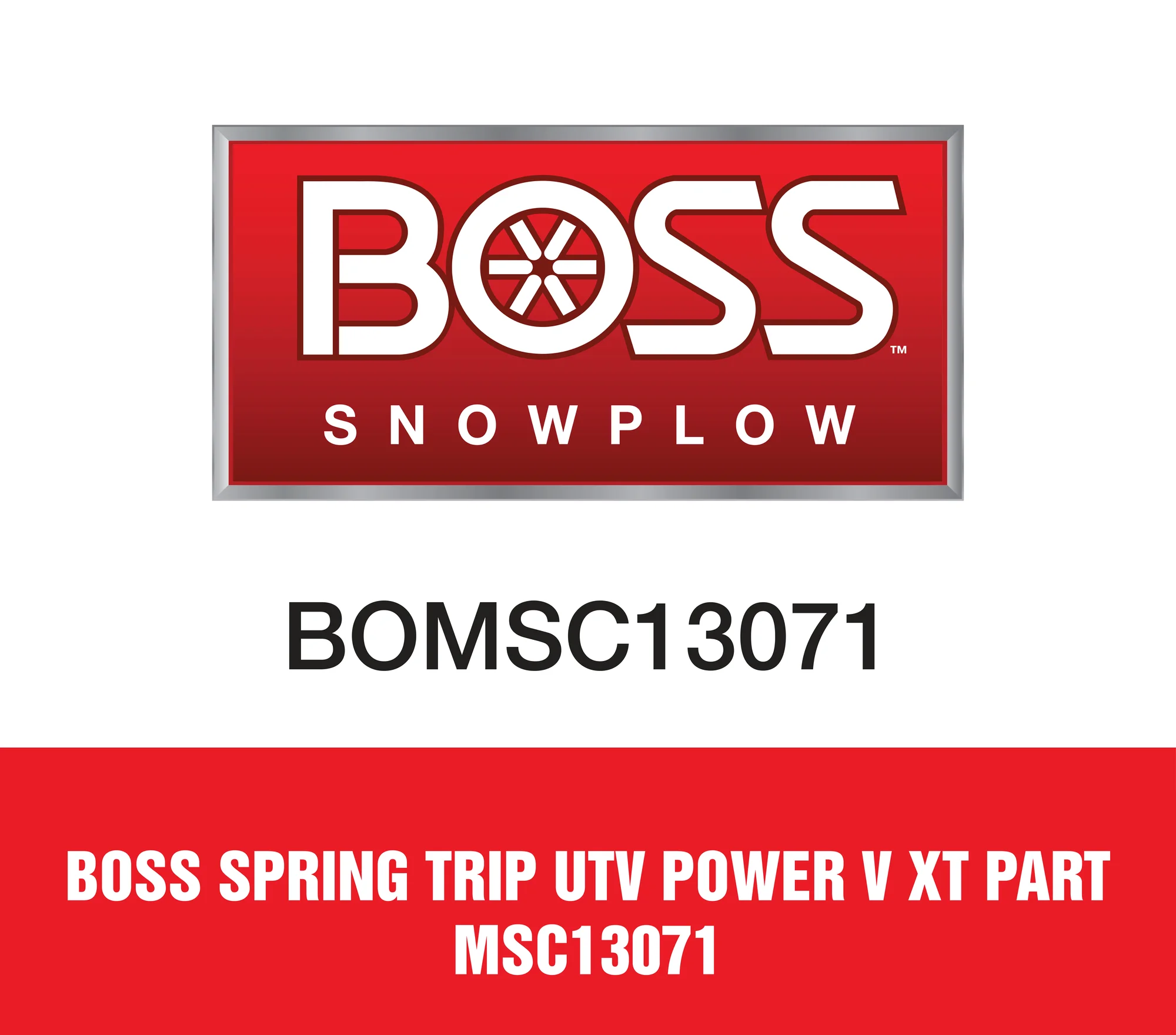 Boss Spring Trip Utv Power V Xt Part MSC13071