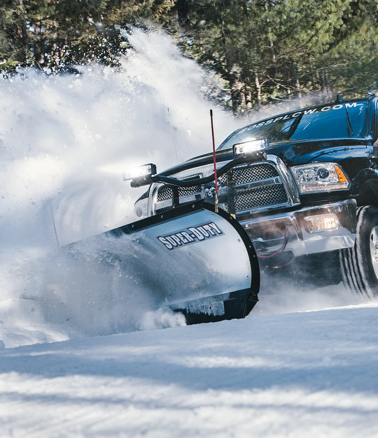Boss Super Duty Trip Edge Steel Plow 8 ft TRP07800