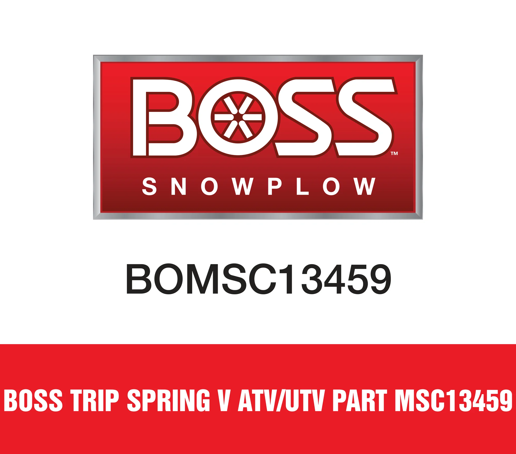 Boss Trip Spring V Atv Utv Part Msc13459