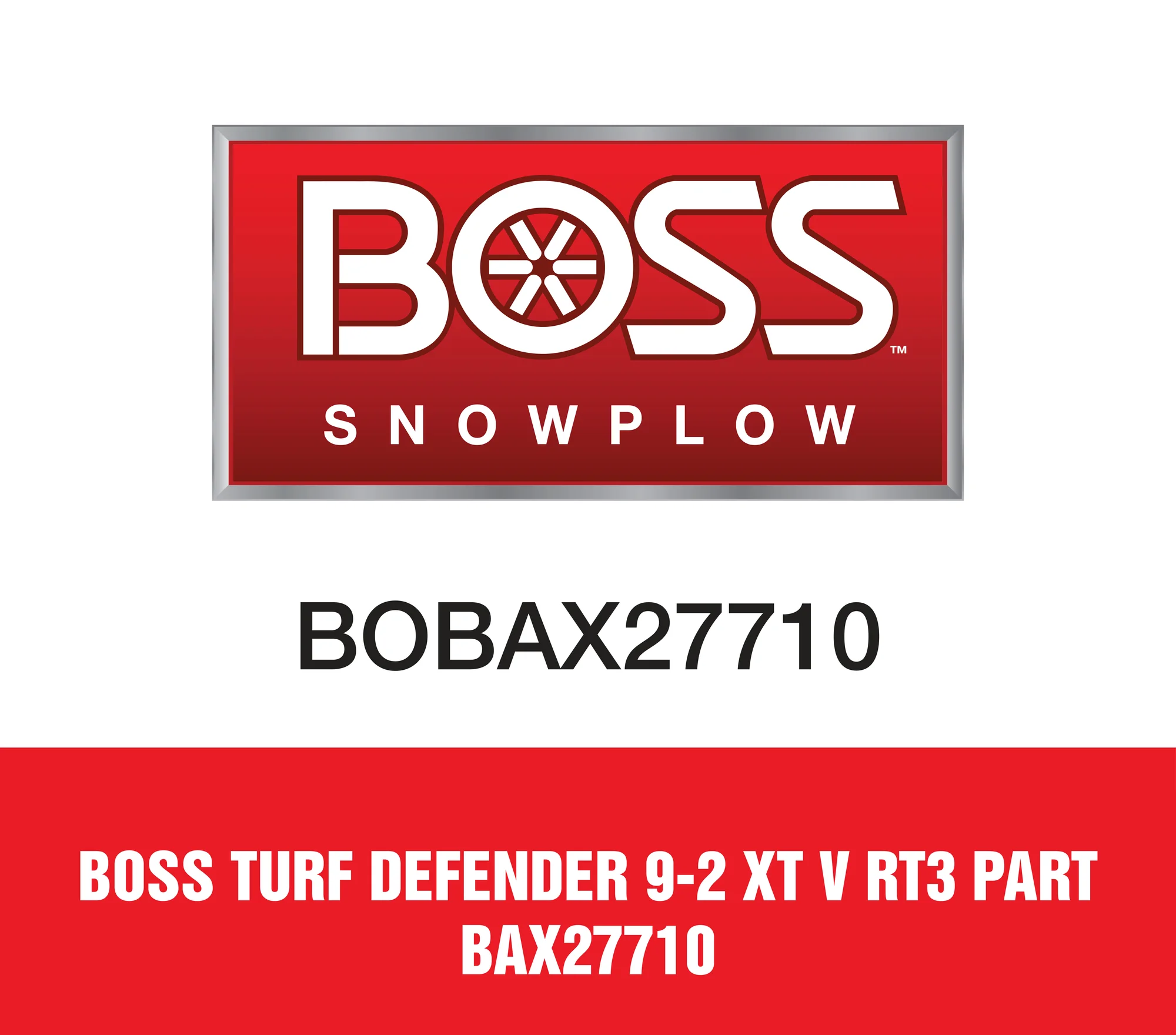 Boss Turf Defender 9-2 Xt V Rt3 Part BAX27710