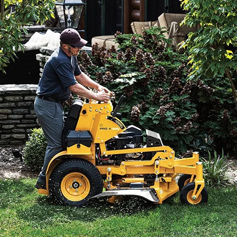 Cub Cadet Pro X Series Riding Mowers Built In Suspension Platform For Smooth Operation feature image
