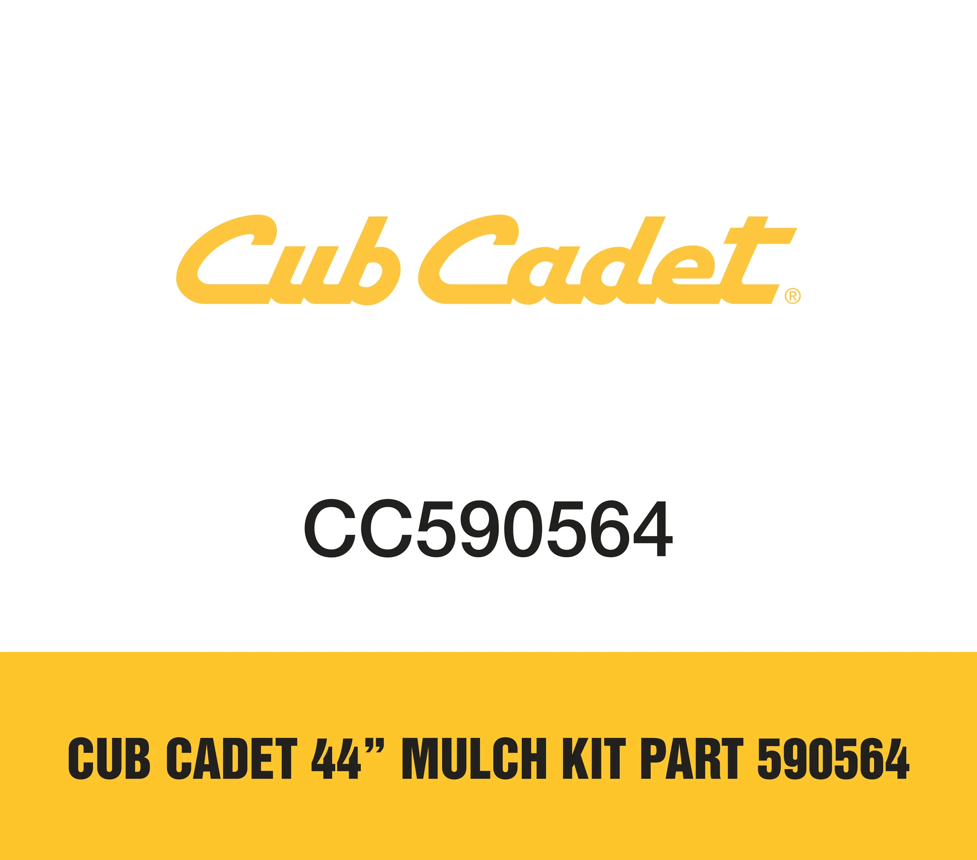 Cub Cadet 44" Mulch Kit Part 590564
