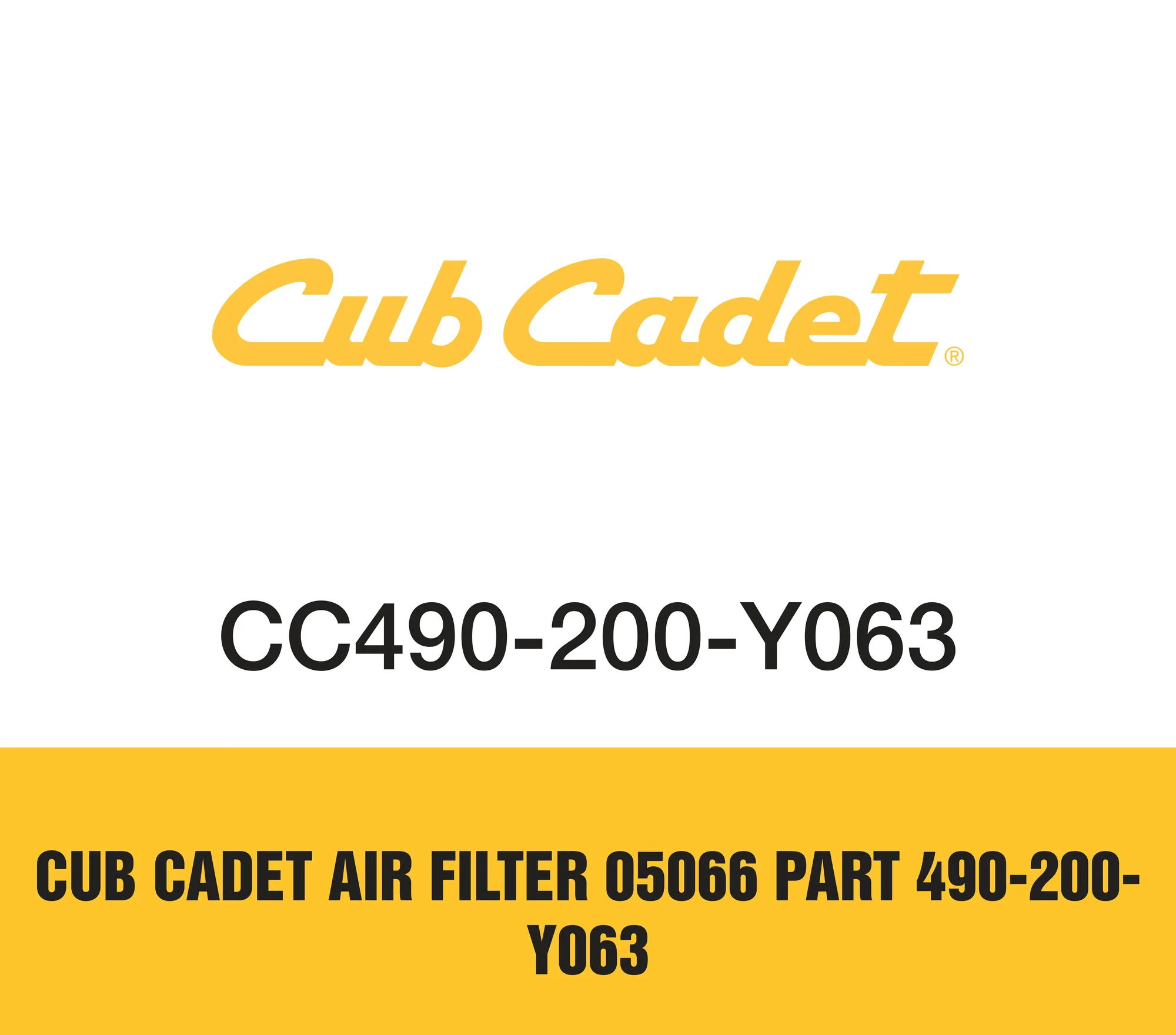 Cub Cadet 490-200-Y063