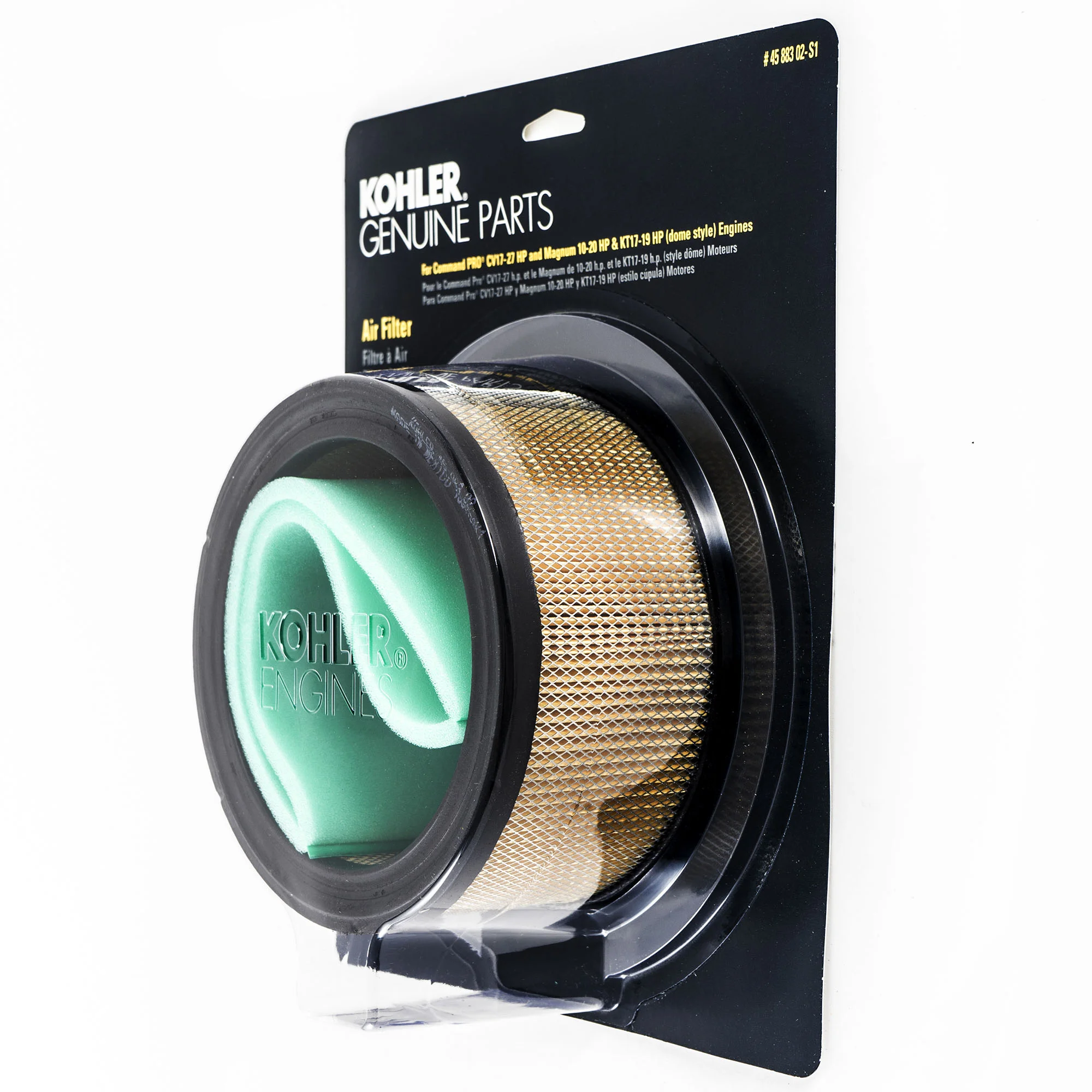 Cub Cadet Kohler Air Filter Pre-Cleaner Kit Part 4588302S1C