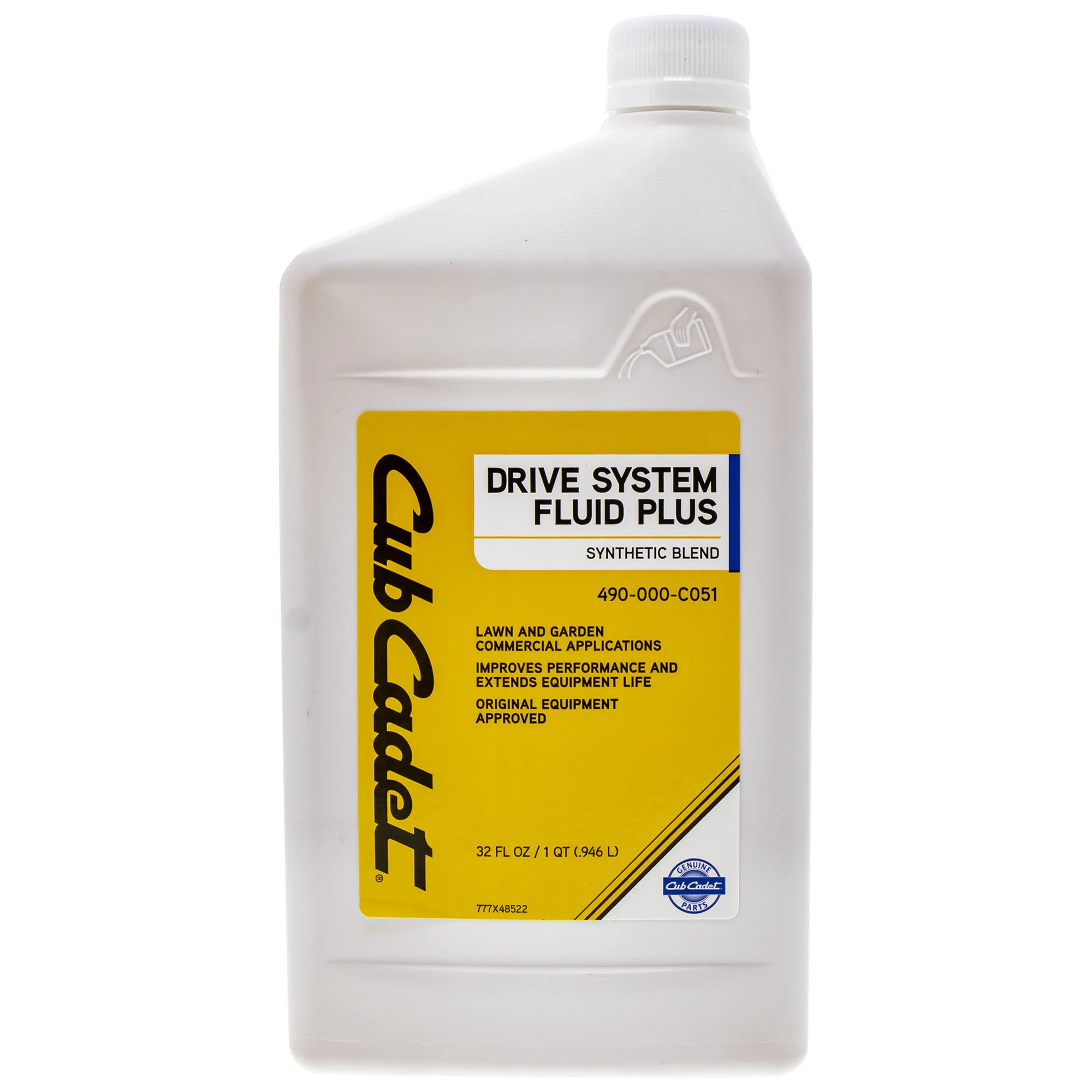 Cub Cadet Drive Fluid 1 Quart Part 490-000-C051