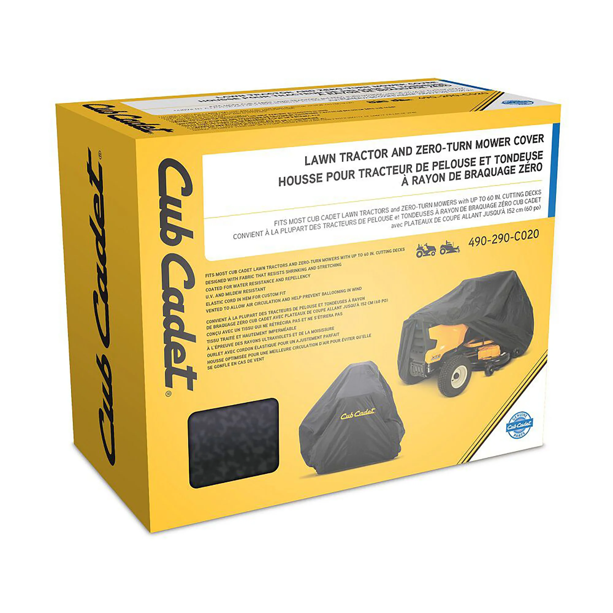 Cub Cadet Lawn Tractor and Zero Turn Mower Cover 490-290-C020 Cub Cadet Cc490 290 C020 4 product image