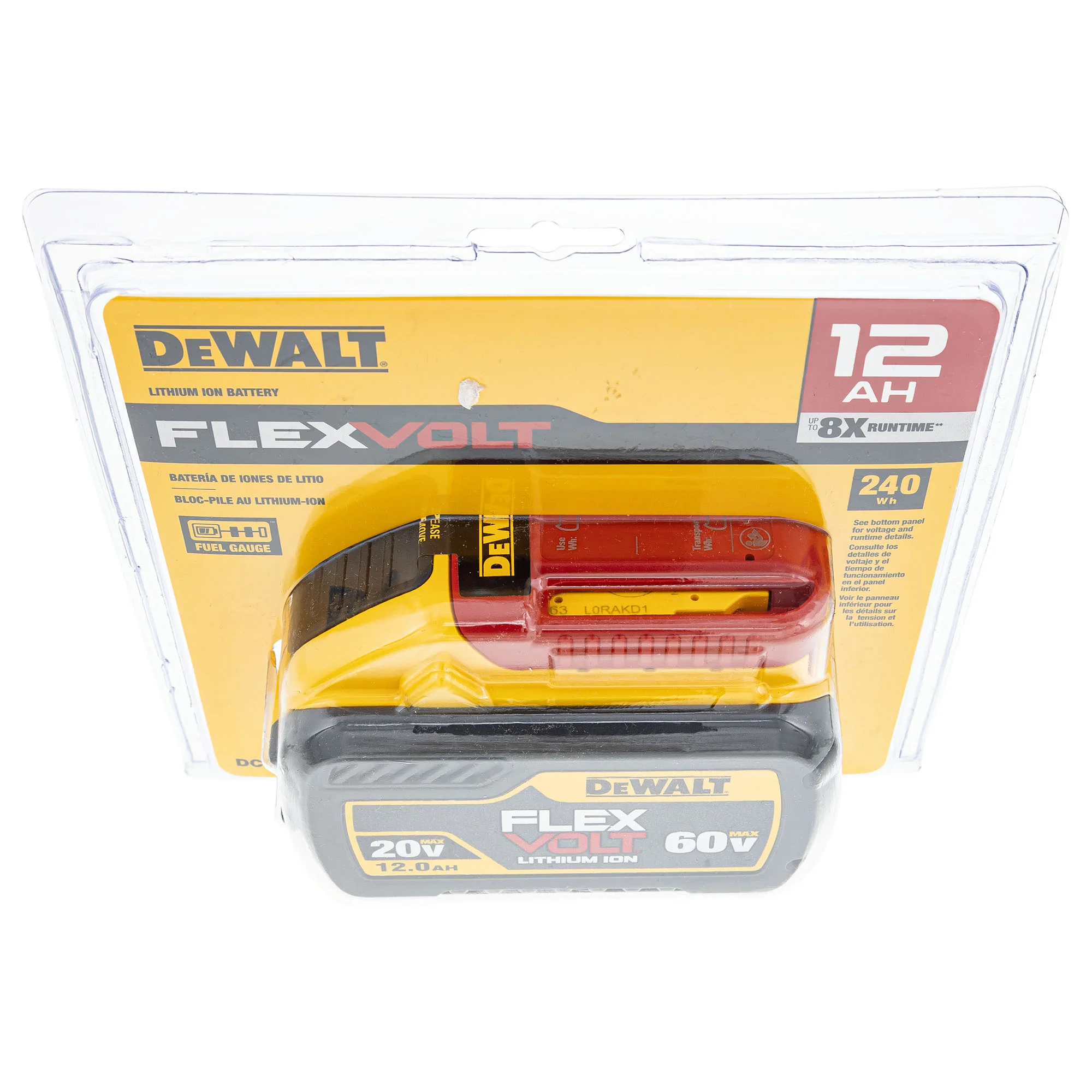 Cub Cadet 60V Battery Flexvolt 3AH/9AH DCB609 Part 49AMF609939 Cub Cadet Cc49Amf609939 2 product image