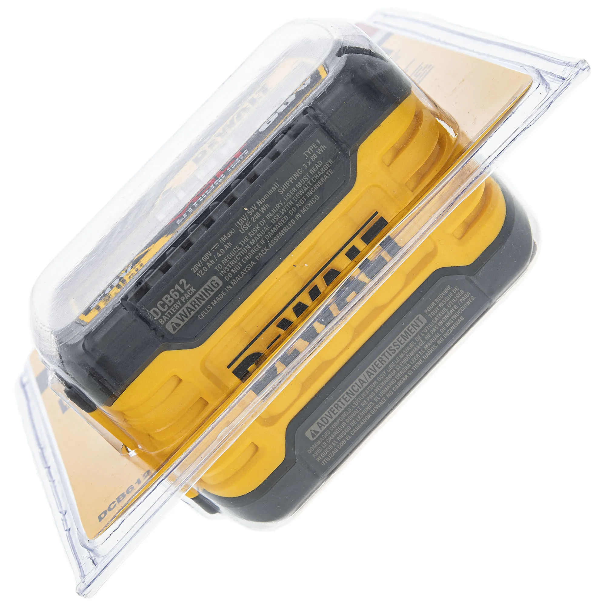 Cub Cadet 60V Battery Flexvolt 4AH/12AH DCB612 Part 49AMF612939 Cub Cadet Cc49Amf612939 6 product image