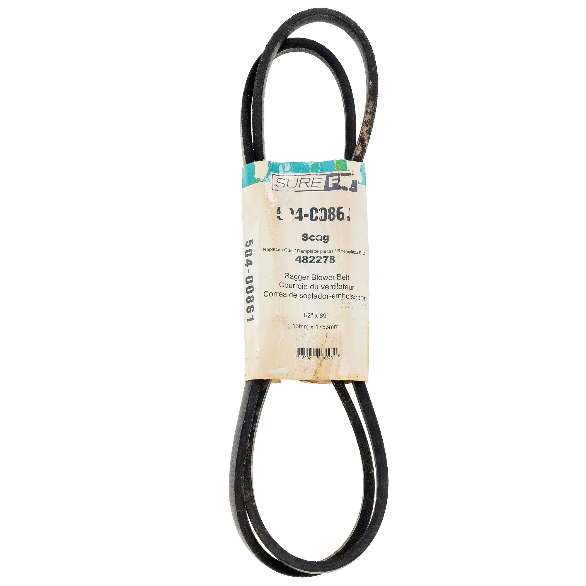 Cub Cadet Blower Drive Belt Part 504-00861
