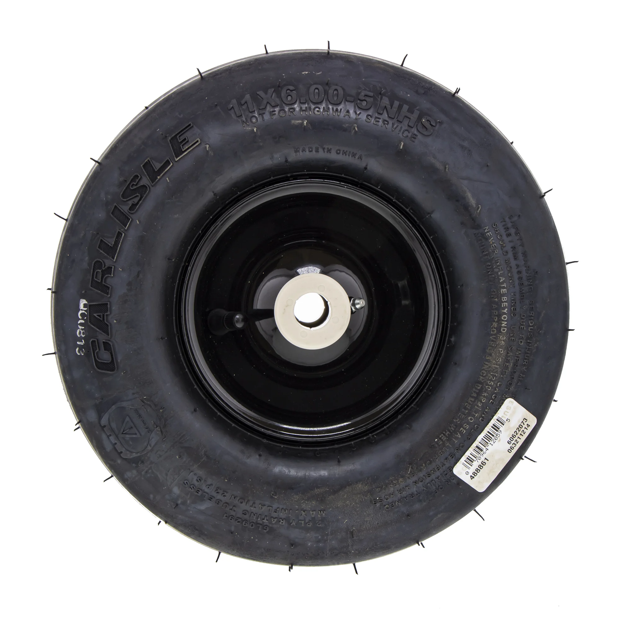 Cub Cadet Black Caster Wheel Part 634-05664A