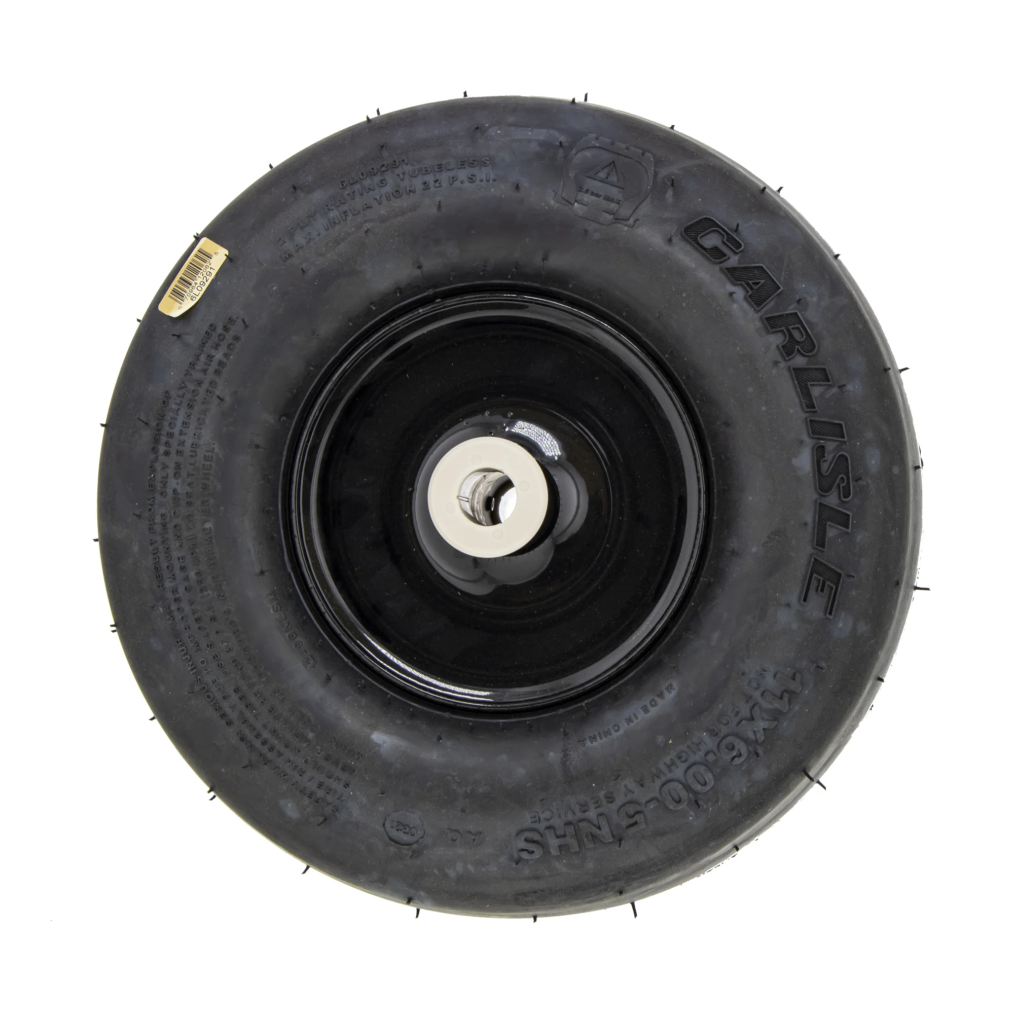 Cub Cadet Black Caster Wheel Part 634-05664A Cub Cadet Cc634 05664A 4 product image