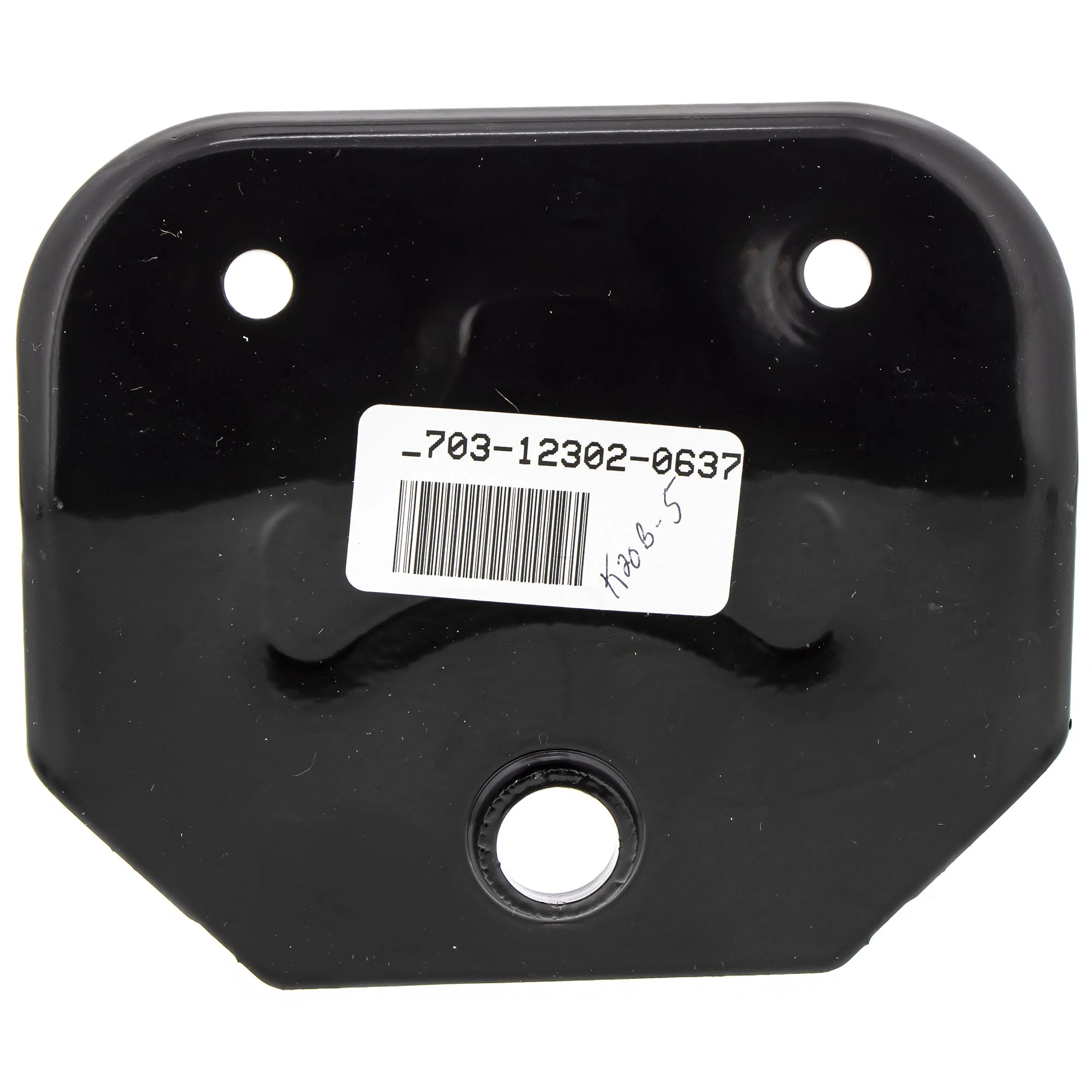 Cub Cadet Powder Black Hitch Plate Part 703-12302-0637
