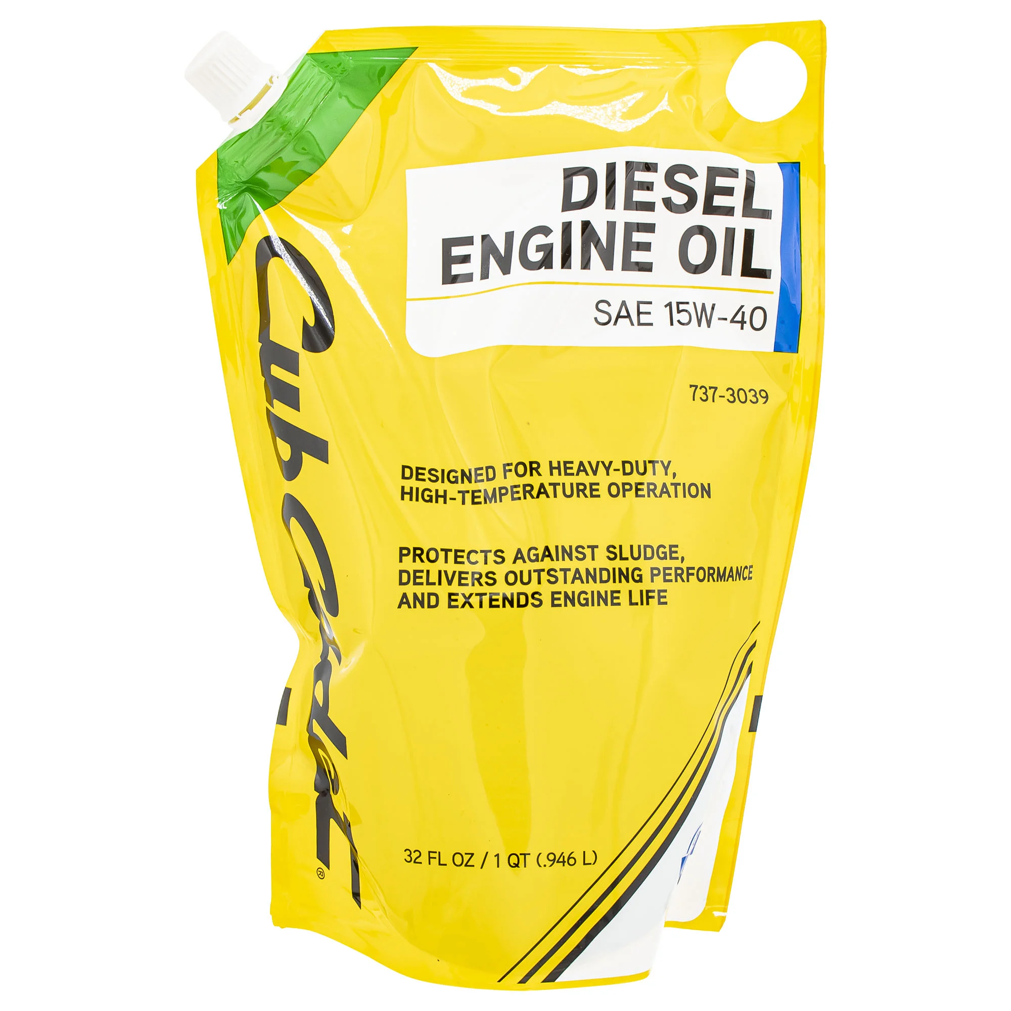 Cub Cadet Diesel Engine Oil 1 Quart Part 737-3039
