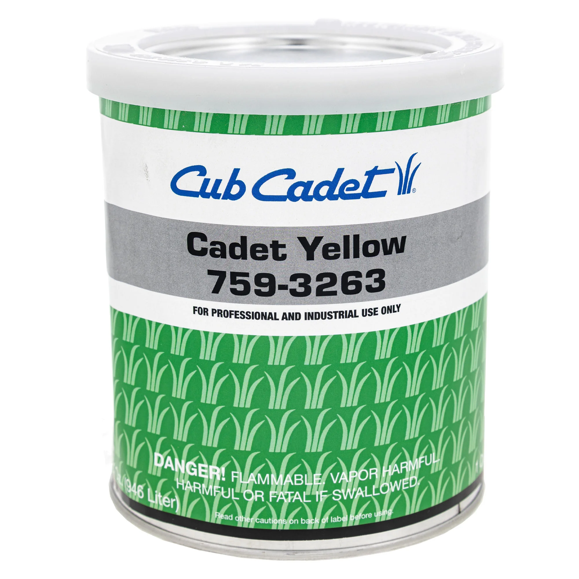 Cub Cadet Yellow Semi Gloss Paint 1 Quart Part 759-3263
