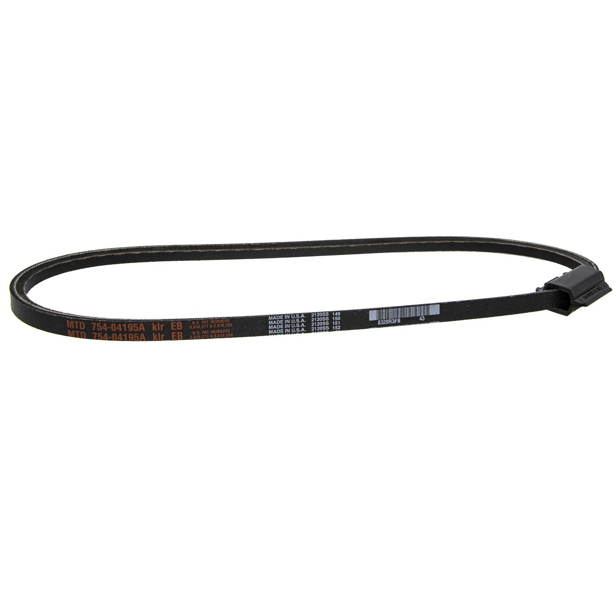 Cub Cadet Auger Drive Belt Part 954-04195A
