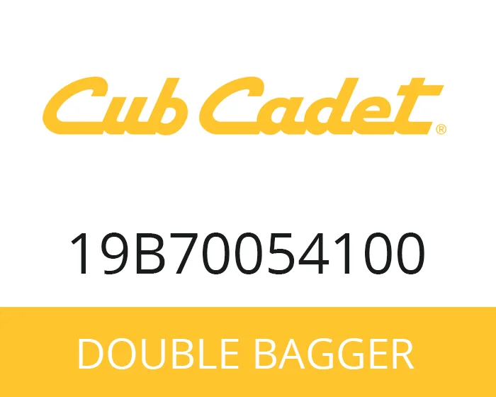 Cub Cadet Double Bagger for 42 and 48 Inch Decks 19B70054100