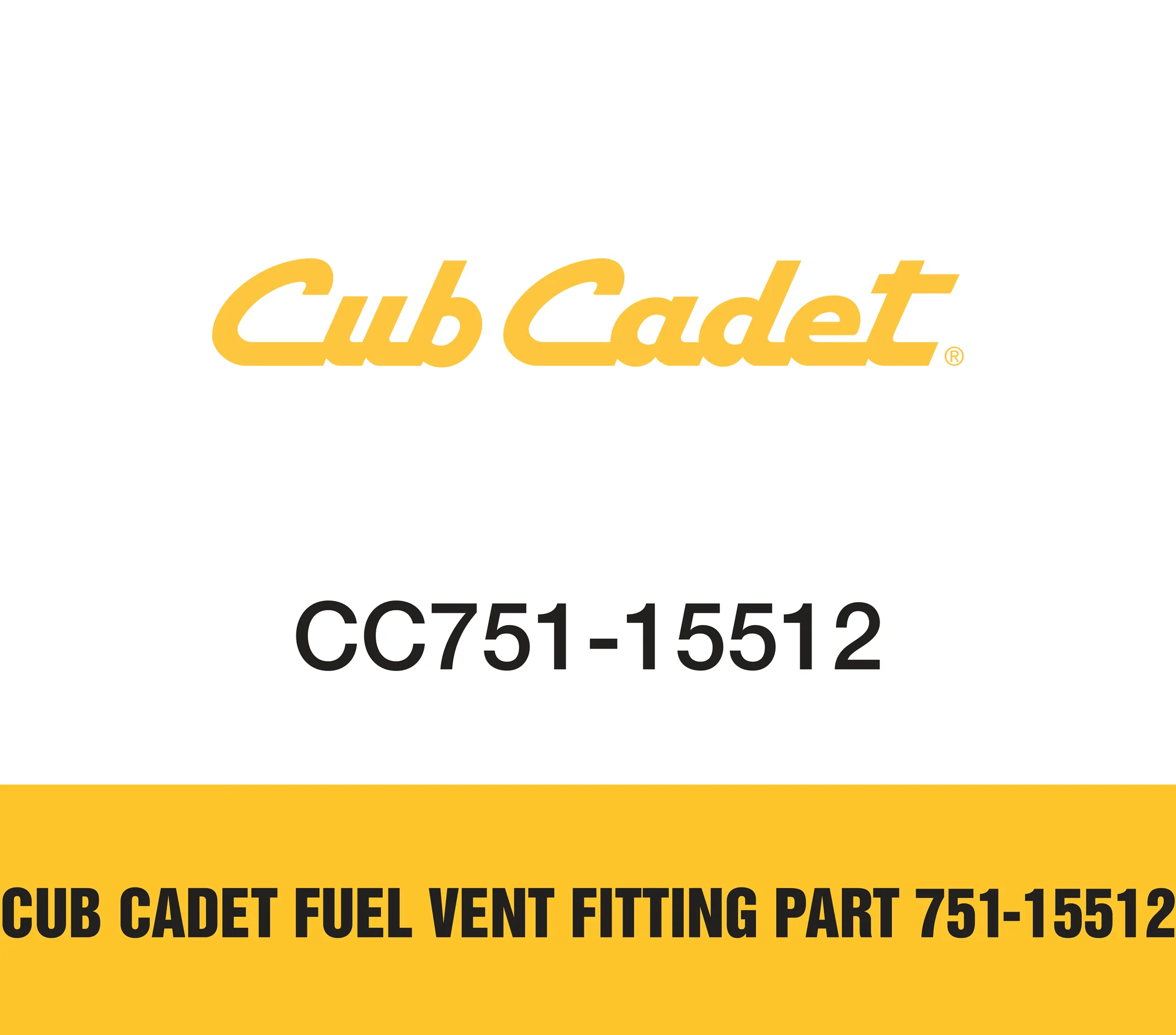 Cub Cadet 751-15512