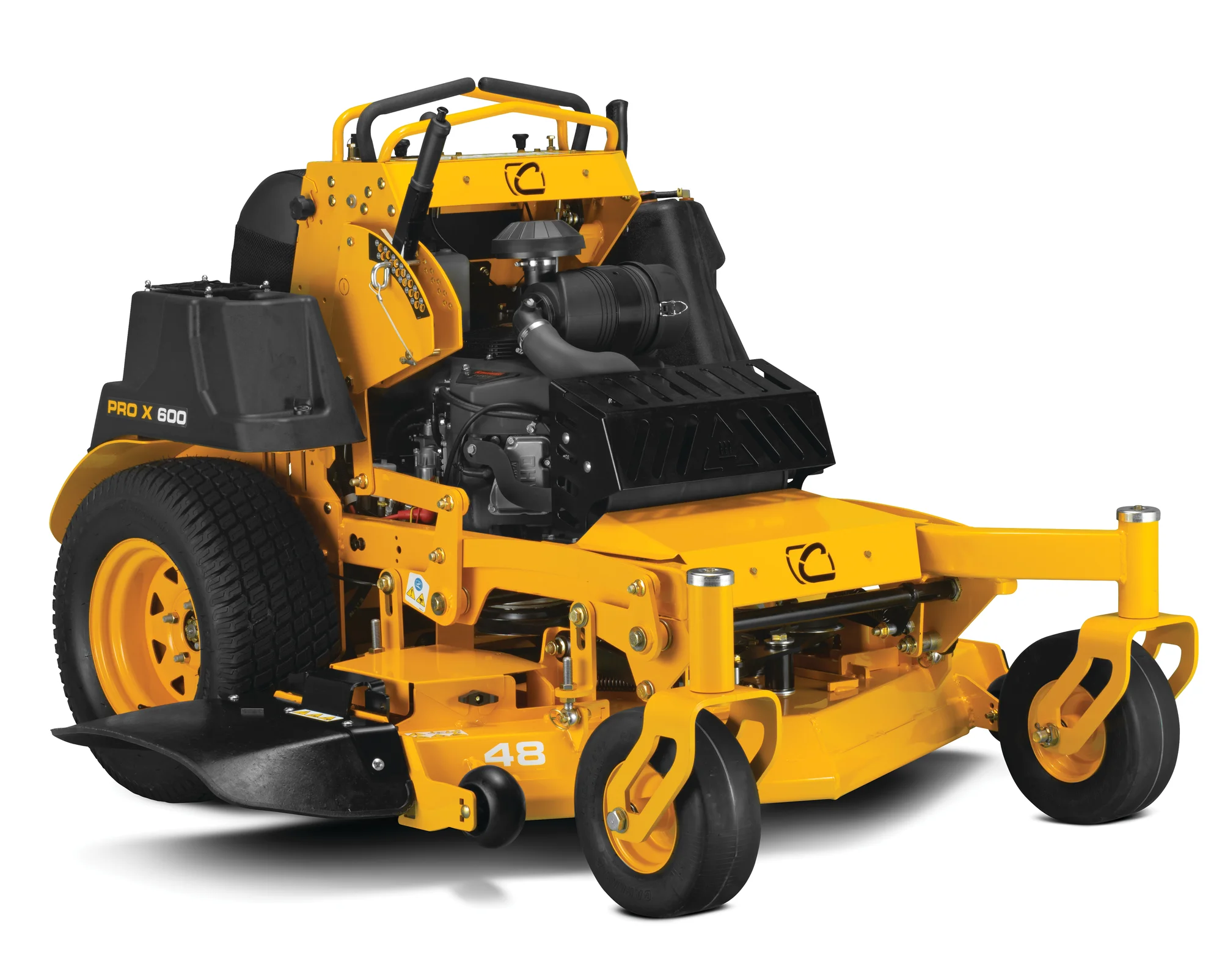 Cub Cadet Pro X Series Stand On Lawn Mower Pro X 648 Side View Left product image