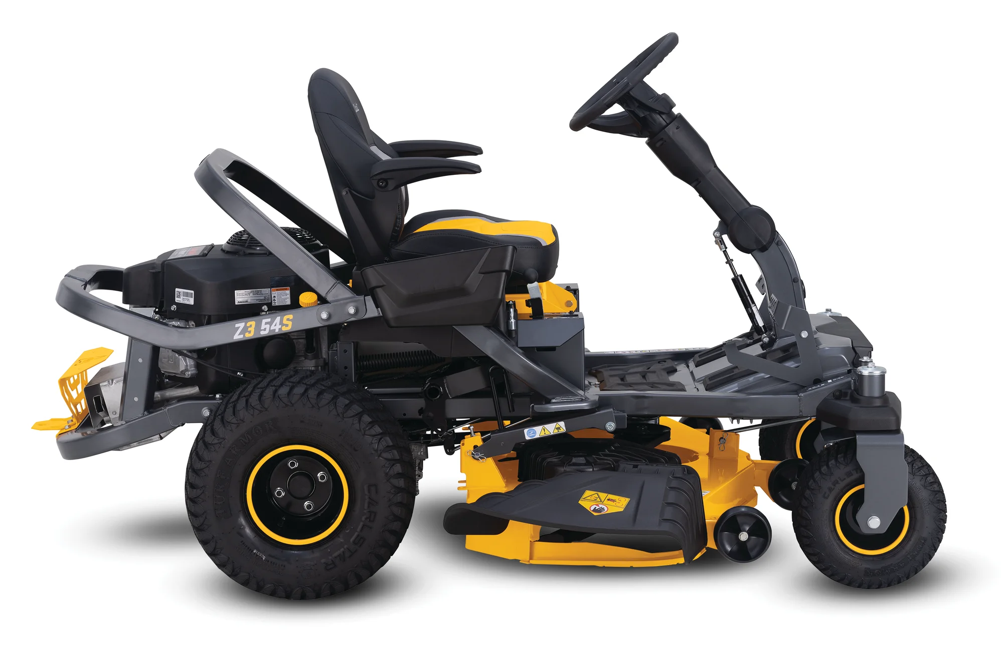 Cub Cadet Ultima Series Zs Zero Turn Rider Z3 54S Side View Left product image