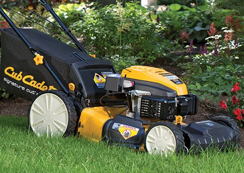 Cub Cadet Wide Area Series Walk Behind Mowers Signature Cut Blade Geometry feature image