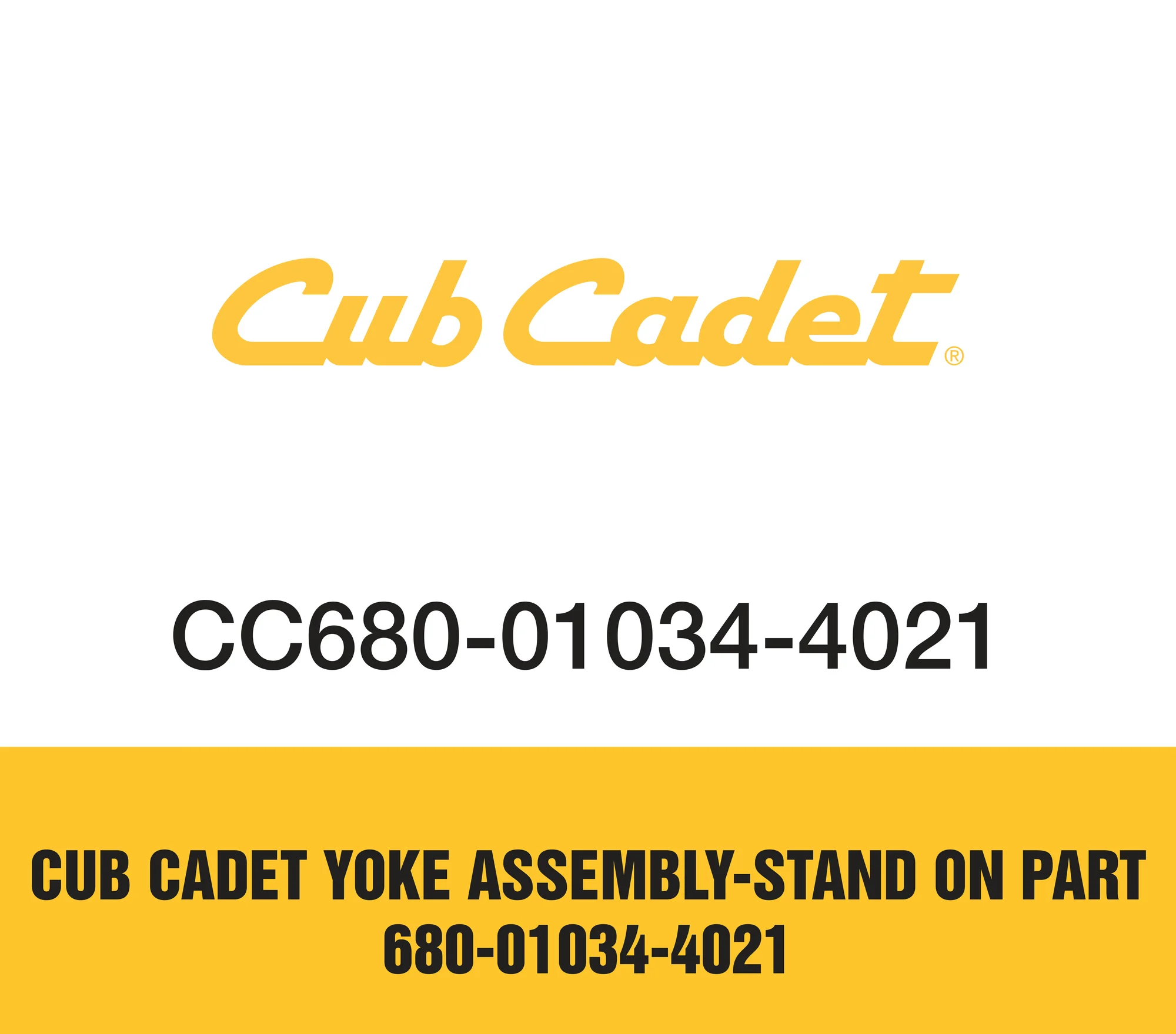 Cub Cadet 680-01034-4021