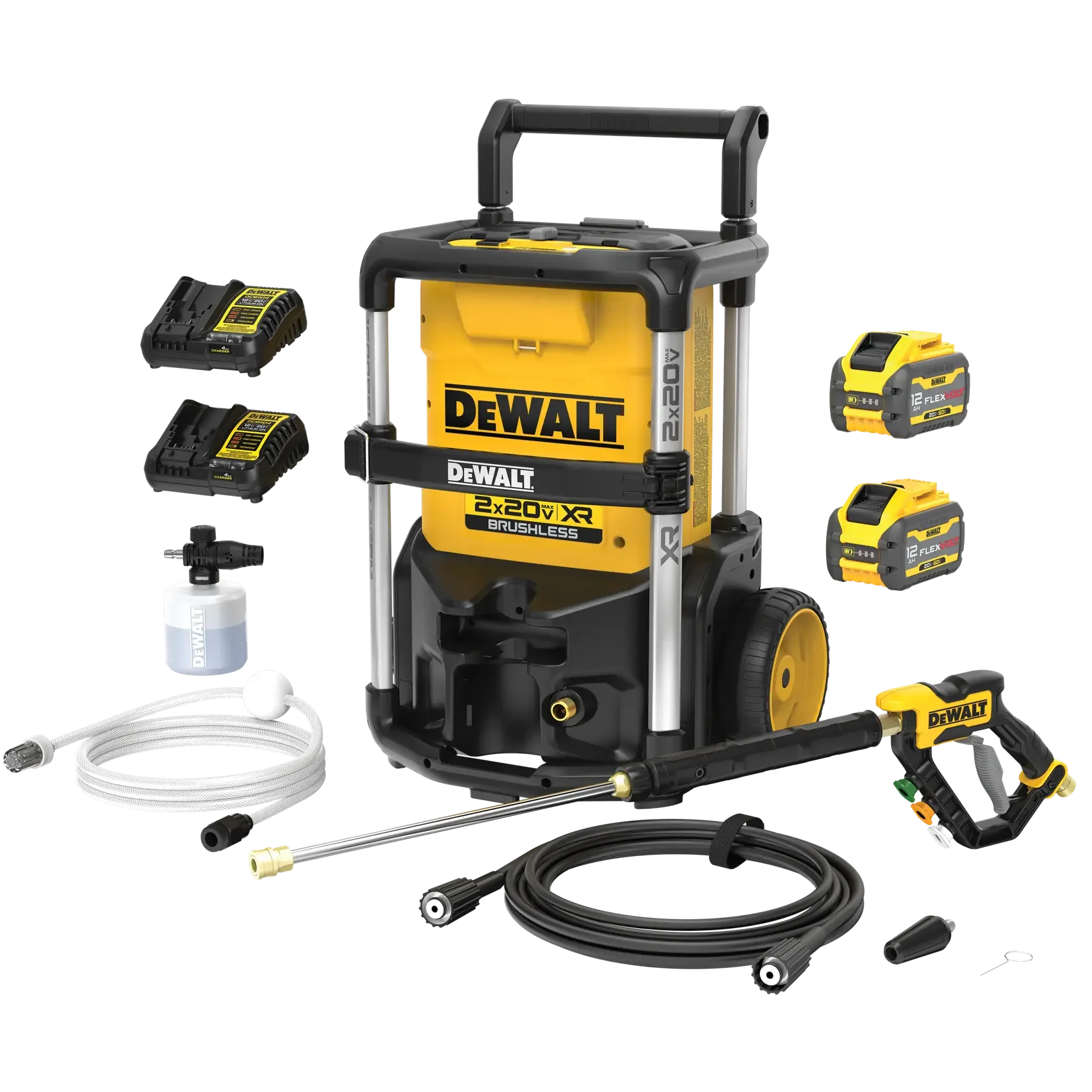 DeWalt 20V Series Pressure Washers Lightweight Electric Operation feature image