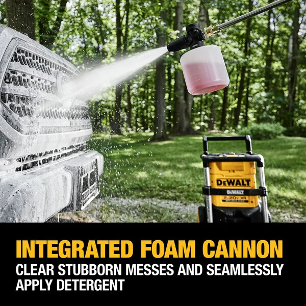 DeWalt 20V Series Pressure Washers Multiple Spray Patterns feature image